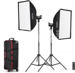 Godox SL100Bi LED Video Light Two Light Kit