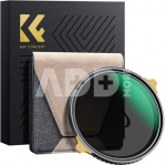 KF CONCEPT 67mm ND Filters ND2-32 Adjustable, HD Ultra-Thin Copper Frame, 36-Layer Anti-Reflection Green Film, Nano-X PRO Series