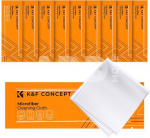 K&F Concept K&F Cleaning Cloths Dust-free Cleaning Cloths, 14*14cm, 10 pack