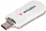 Verbatim Plectra White 64GB USB-C Flash Drive 30228