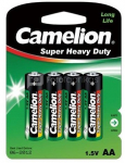 Camelion Super Heavy Duty AA (R06), Green, 4 pcs