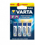 1x4 Varta Lithium Micro AAA LR 03