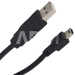 Kabelis USB - USB mini, 1.5m