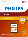 Philips SDXC Card 128GB Class 10 UHS-I U3 V30 A1