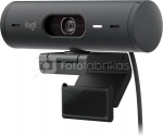 Logitech webcam Brio 500, black