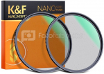77mm Black Diffusion 1/4 & 1/8 Filter Kit Dream Cinematic Effect - Nano-X