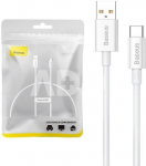 Cable USB do USB-C Baseus Superior 100W 0.25m (white)