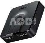 Switch Box UGREEN 2in1 HDMI 2.0 20cm (black)