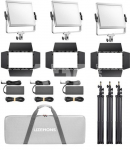 Godox Litemons LP1200R RGB LED Light Panel 3 light kit