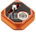3 Legged Thing QD4 Quick Release Plate ORANGE