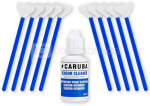 Caruba Full frame Cleaning Swab Kit (10 swabs 24mm + cleaning fluid 30ml)