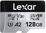 Lexar microSDXC Professional SILVER Plus UHS-I/U3/A2/4K R205/W150 (V30) 128GB