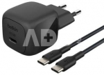 Belkin BOOST Charge USB-C 45W PD PPS+USB-C Kab.sw.WCA013kq1MBK-B6