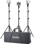 Godox ML100BI KIT3 Portable LED Light KIT(WithV mount Holding Handle)