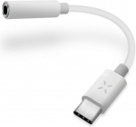 FIXED Link AdapterUSB-C/3.5mm jack, White | Fixed