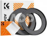 K&F Concept K&F Step Up Filter Ring 49-67mm*2pcs,+Vacuum Cleaning Cloth*1