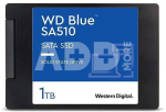 SSD|WESTERN DIGITAL|Blue SA510|1TB|SATA 3.0|Write speed 510 MBytes/sec|Read speed 560 MBytes/sec|2,5"|TBW 400 TB|MTBF 1750000 hours|WDS100T3B0A