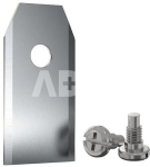 Automatinės vejapjovės peiliukai, 35x18x0.75 mm, 30vnt.