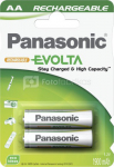 1x2 Panasonic rech.bat. NiMH Mig AA 2050 mAh Rechargeable Evolta