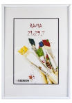 Rėmelis GED 50x70 plast EASY White | 18mm