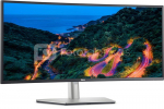Dell Curved USB-C Hub Monitor U3423WE 34.14 ", IPS, WQHD, 3440 x 1440, 21:9, 5 ms, 300 cd/m&sup2;, White, 60 Hz, HDMI ports quantity 2