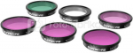 Set of 6 filters MCUV+CPL+ND4+ND8+ND16+ND32 Sunnylife for Insta360 GO 3/2