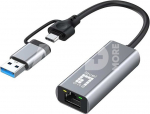 LevelOne USB-0423 2,5G USB-C/A Network Adapter