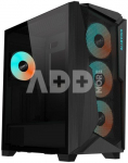 Case|GIGABYTE|C301G V2 BLACK|MidiTower|Case product features Transparent panel|Not included|ATX|EATX|MicroATX|MiniITX|Colour Black|C301GV2