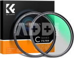 K&F Concept K&F 82MM C Series Magnetic CPL Filter,Reflection Green Film,With magnetic mount,