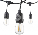 LAMP LED GARLAND GARDEN STRING/E27 15M VS-631 VISIONAL