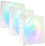SAI S12 120mm ARGB PWM White 3pcs
