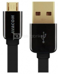 AVACOM DATOVY A NABIJECI MIC-120K MICRO USB - USB 2.0, 120CM, BLACK