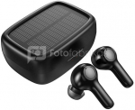 Headphones TWS Choetech Solar sport (black)