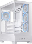 Case|ASUS|ASUS A31 PLUS Case|MidiTower|Case product features Transparent panel|ATX|BTX|MicroATX|MiniITX|Colour White|A31PLUSTGARGBWHITE