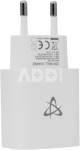 HC-693 USB home charger 20W QC white