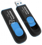 A-DATA DashDrive UV128 64GB Black+Blue USB 3.0 Flash Drive, Retail