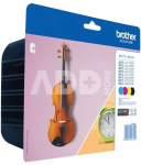 Brother LC-127 / LC-125 XL Value Pack BK/C/M/Y