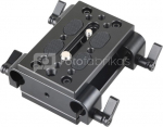 SMALLRIG 1798 BASEPLATE W/ DUAL 15MM ROD CLAMP