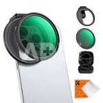 K&F Concept K&F 67MM, magnetic phone holder, with 67MM magnetic ND2-32filter, high-definition lens, coating, wat