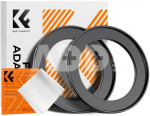 K&F Concept K&F Step Up Filter Ring 52-67mm*2pcs,+Vacuum Cleaning Cloth*1