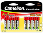 Camelion Plus Alkaline AA (LR06), 8 (4+4) value pack