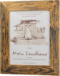 Photo frame Bad Disain 30x40 7cm, brown
