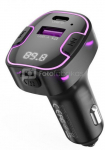 XO FM transmitter + charger BCC12 BT MP3, black