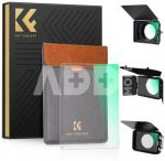 K&F Concept K&F Black Mist 1/4 Filter 4"x5.65" Dreamy Effect Cinema Square Filter Compatible with Tilta and Smallrig