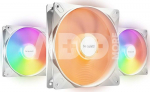 be quiet! Light Wings LX White 140mm PWM high-speed Triple-Pack