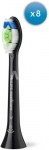 Philips | Replacement brush heads | HX6068/88 Sonicare Optimal White | Heads | For adults | Number of brush heads included 8 | Black