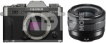 Fujifilm X-T30 III Body (charcoal silver) + XC15-45mm (black)