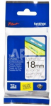 Brother TZ-E141, 18mm, black on clear, adhesive, p-touch tape