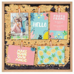 Rėmelis INNOVA PI09936 Sequin Peg Multi Opening 5x10x15cm/6x4 (be stiklo)