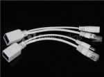 Gembird PP12-POE-0.15M-W UTP passive PoE adapter kit, White, 0.15 m